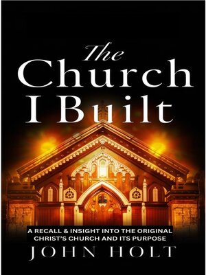 cover image of The Church I built